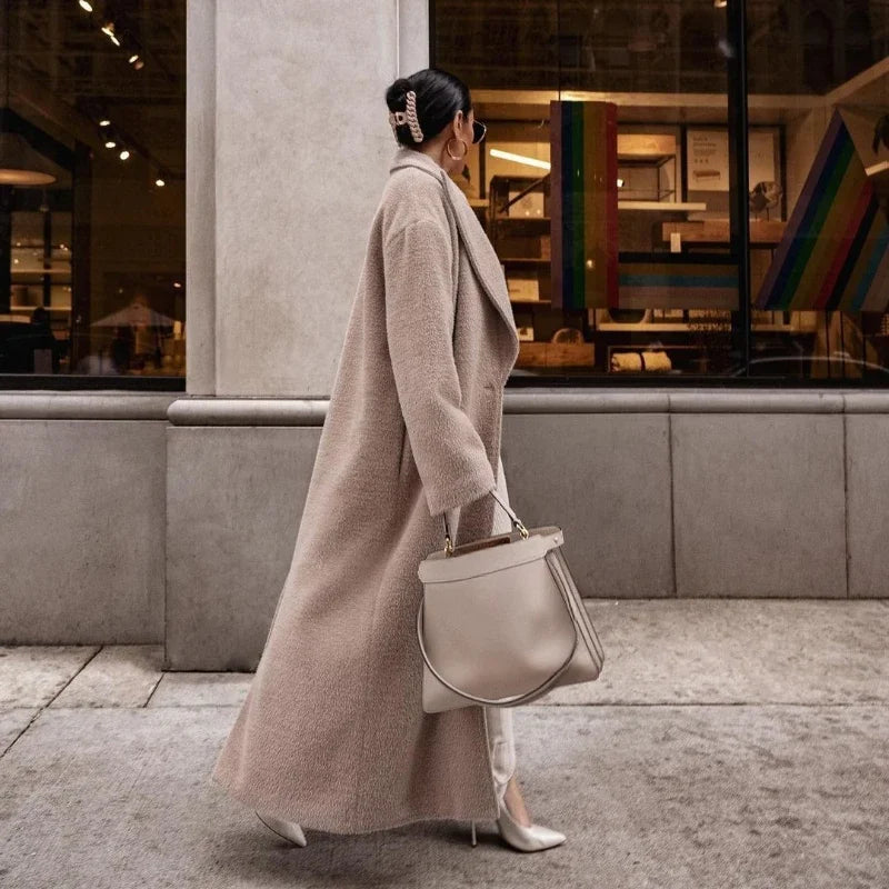 Trisha - warme oversized jas