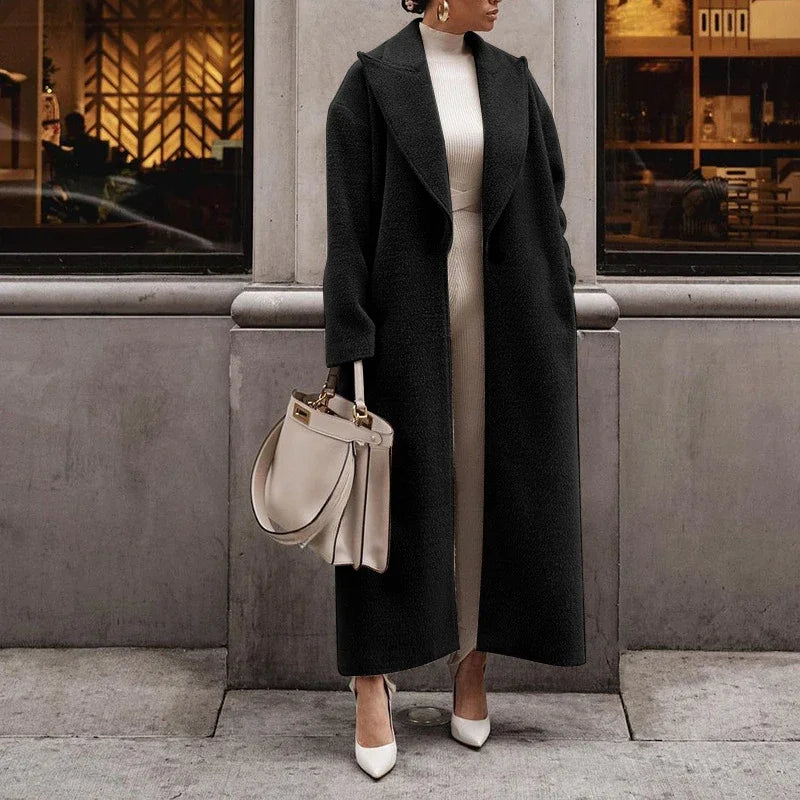 Trisha - warme oversized jas