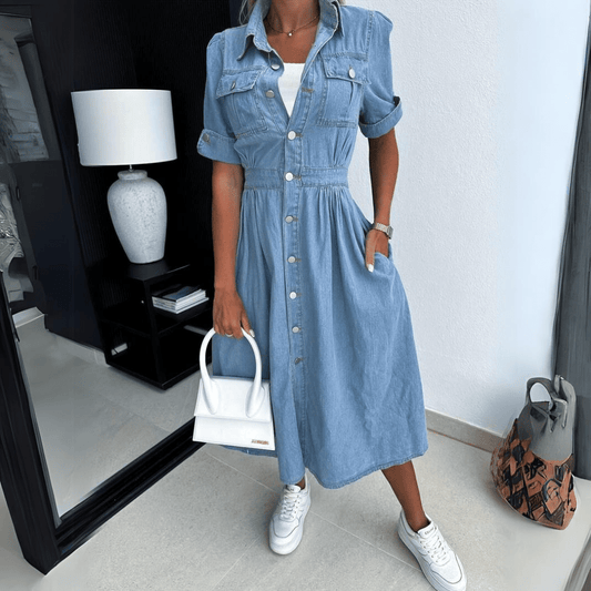 Violetta - Casual denim jurk